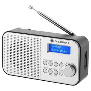 GoGen DAB 300 N DAB+/FM stříbrný